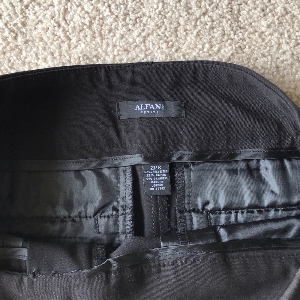 Alfani Curvy-Fit Slimming Bootcut Pants Size 2PS - Picture 6 of 7